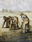 LES ESPIGOLERES - Oli sobre llenç - 116x89cm - 2024 - (Col·lecció privada a Doha, Catàr) CDA