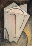 HEAD OF MEN I - Oil on canvas - 46x33cm - 2019