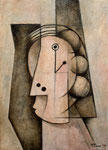 CAP DE DONA II - Oli sobre llenç - 46x33cm - 2019