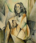 NU FEMENÍ II - Oli sobre llenç - 55x46cm - 2023 (Col·lecció privada a Los Angeles, USA)