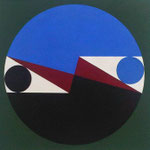 Sangaku_05, 2015, 30 x 30 cm, Vinyl auf Bütten