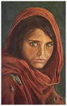 "Afghanisches Mädchen"  60 x 40 cm (verkauft)