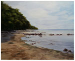 "Am Strand"  40 x 50 cm  (verkauft)