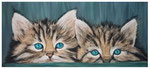 "Kätzchen"  30 x 60 cm