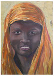 "Afrikanerin I"  80 x 60 cm (verkauft)