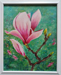 "Magnolien II" 30 x 24 cm