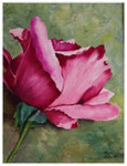 "Rose pink"  20 x 20 cm  (verkauft)