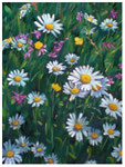 "Blumenwiese" 40 x 30 cm  (verkauft)