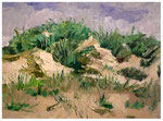 "Dünen"  gespachtelt  18 x 24 cm