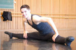 Ken beim Ballett Training