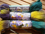Opal Handgefärbt aus der Serie "lasst Blumen sprechen"