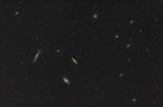 >> 35 Mio. Lichtjahre - Galaxiengruppe "Leo Triplett"; Mitglied des Virgo-Superhaufens, wie unsere eigene Lokale Gruppe.