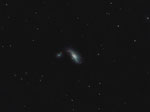 >> 25 Mio Lichtjahre - Arp 269 "Kokon-Galaxie" - noch ein anderes wechselwirkendes Galaxienpaar bei den Jagdhunden.
