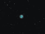 >> 2'600 Lichtjahre  -  M97  "Eulennebel", eine langsam verblassende Sterngruft für einen weissen Zwerg.