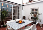 The patio / El patio