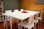 The dining room area / La zona del comedor