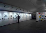 Blicke in die Ausstellung "Fremdkörper", 2004, Zentrum für Zeitgenossische Kunst, Moskau