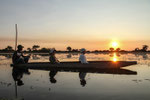 Steffen Dörfel - "Sonnenuntergang im Okavango-Delta"