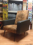 Fauteuil année 60 : Couverture simili Casal 