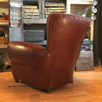 Fauteuil Club : Réfection complète traditionnelle 