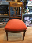 Chaise style Empire, tissu Casal Amara