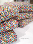 Confection de housses de coussins pour une banquette
