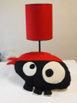 Lampe magique pirate et coussin