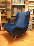Marco Zanuso Senior / Fauteuil années 50 du designer Marco Zanuso