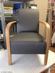 Fauteuil Art Déco : Réfection complète en mousse