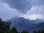 L'orage approche.