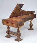 Harpsichord from Girolamo Zenti, Rome, Italy 1666  Photo © The Metropolitan Museum of Art 