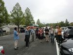 生駒山麓公園に集合して、幹事より行程等の説明