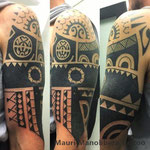 maori/tribal tattoo by Mauri Manolibera Tattoo - freehandtattoo / Mauri's Tattoo&Gallery, Borgomanero (Italia)