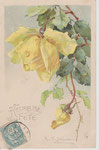 PFB 1882 Gruppe 7. 1 rose jaune, 1 bouton jaune