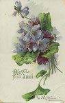Anonyme 324,6 (Serie 324) Bouquet de violettes