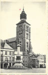 Tournai NELS, Ern. Thill n° 36 Tournai Eglise Ste-Marguerite et Monument Français.