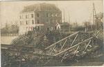 Ath Anonyme [photo-carte pont gayol détruit Chemin de fer 1914-18]