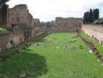 Forum Romanum: Blick ins "Stadio".