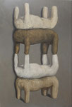 Tower , 2024 , 250 x 170 cm , oil on canvas 