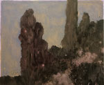 E.D.E.N , 2022 , 50 x 60 cm  ,oil on canvas , private collection