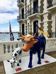 Vache Michou - expo hôtel Barrière - Dinard Juillet 2017