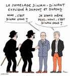 Jumelage Dinan - Dinant en Belgique.