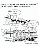 Polémique d'un autre âge sur la destruction ou non des remparts !