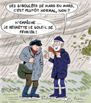 Giboulées de mars , normal non !?