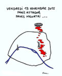 Attentats sanglants à Paris! Vendredi 13 Novembre 2015