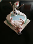 torta Olaf Frozen