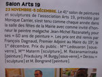 Annonce des Prix - exposition à la Mairie du XIXème Paris