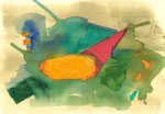 Malerei "Miniatur 15" ( 21 cm x 14,8 cm)