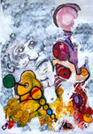 Malerei "19/02/24" (42 cm x 29,7 cm)