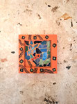Plastik "Mosaik-Form-Struktur-Werk Nr. 3"
